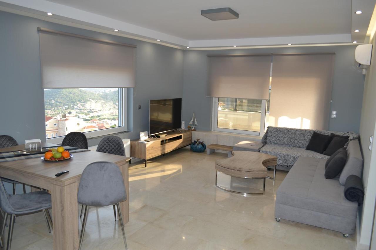 Stergiou Luxury Apartments With Shared Pool 阿纳维索斯 外观 照片