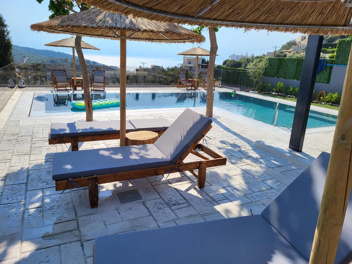 Stergiou Luxury Apartments With Shared Pool 阿纳维索斯 外观 照片