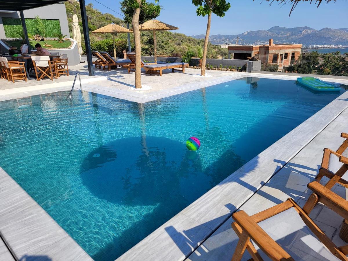 Stergiou Luxury Apartments With Shared Pool 阿纳维索斯 外观 照片