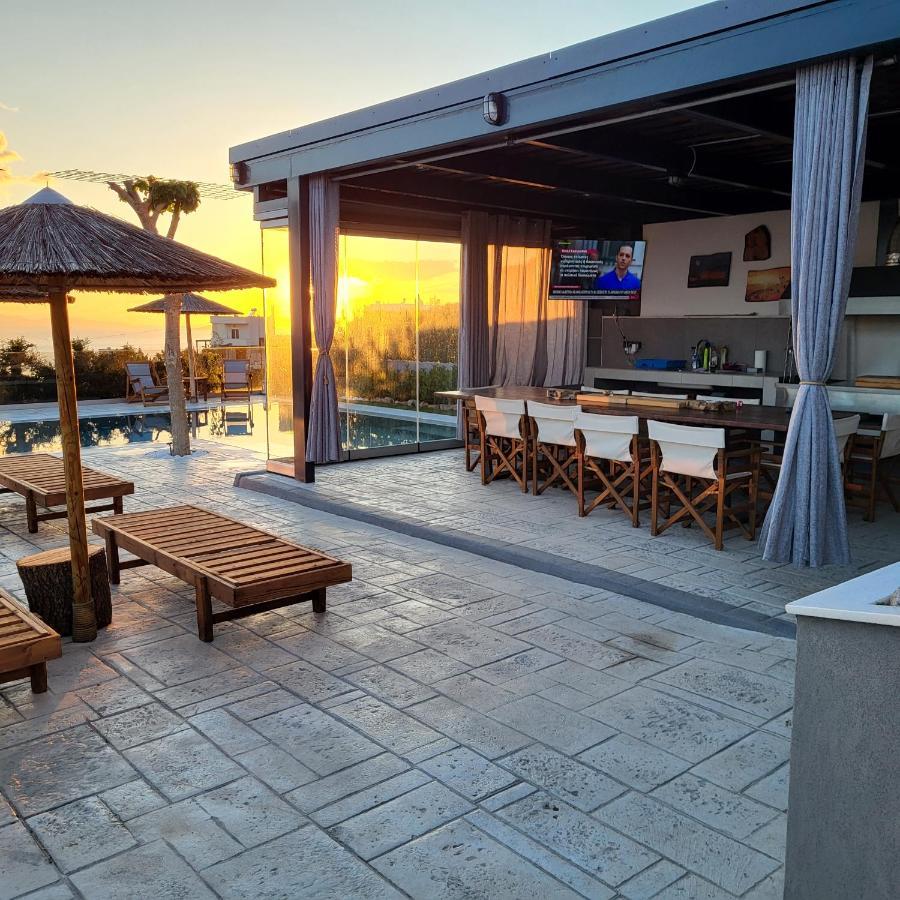 Stergiou Luxury Apartments With Shared Pool 阿纳维索斯 外观 照片