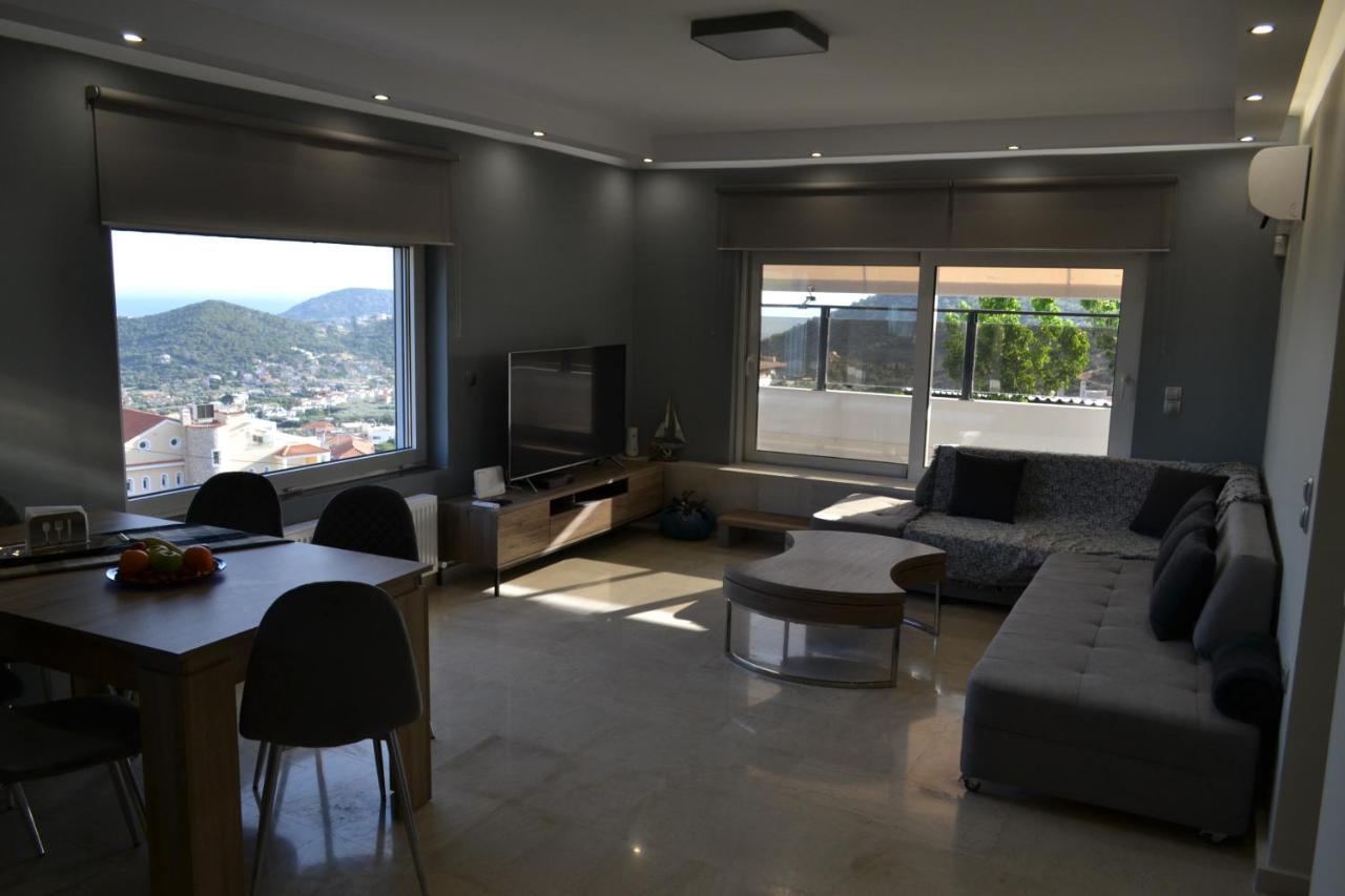 Stergiou Luxury Apartments With Shared Pool 阿纳维索斯 外观 照片