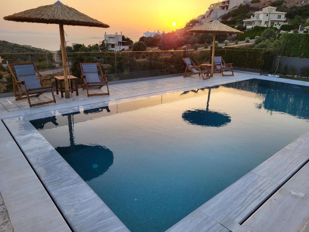 Stergiou Luxury Apartments With Shared Pool 阿纳维索斯 外观 照片