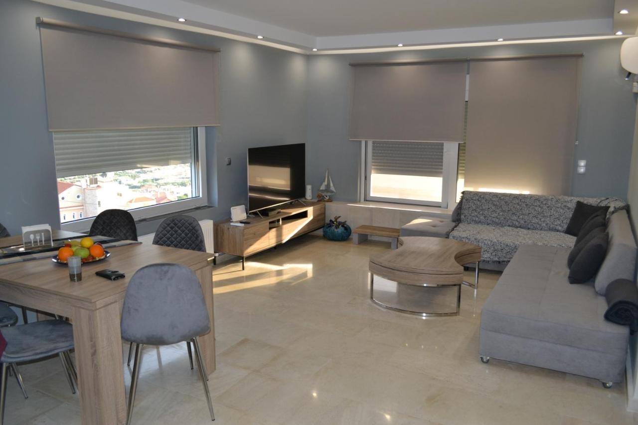 Stergiou Luxury Apartments With Shared Pool 阿纳维索斯 外观 照片
