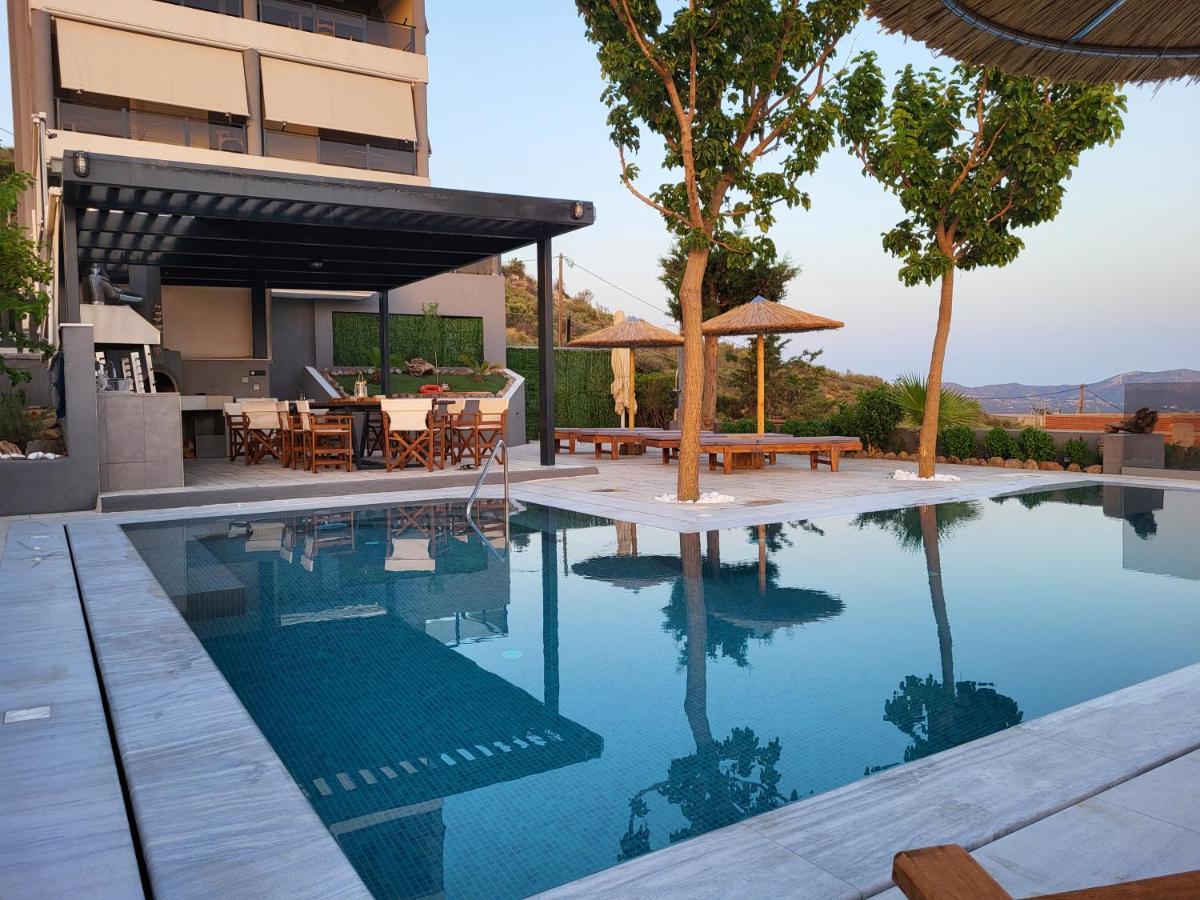 Stergiou Luxury Apartments With Shared Pool 阿纳维索斯 外观 照片